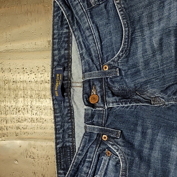 Levi's Dark Wash Flare Jeans - Picture 2 of 6